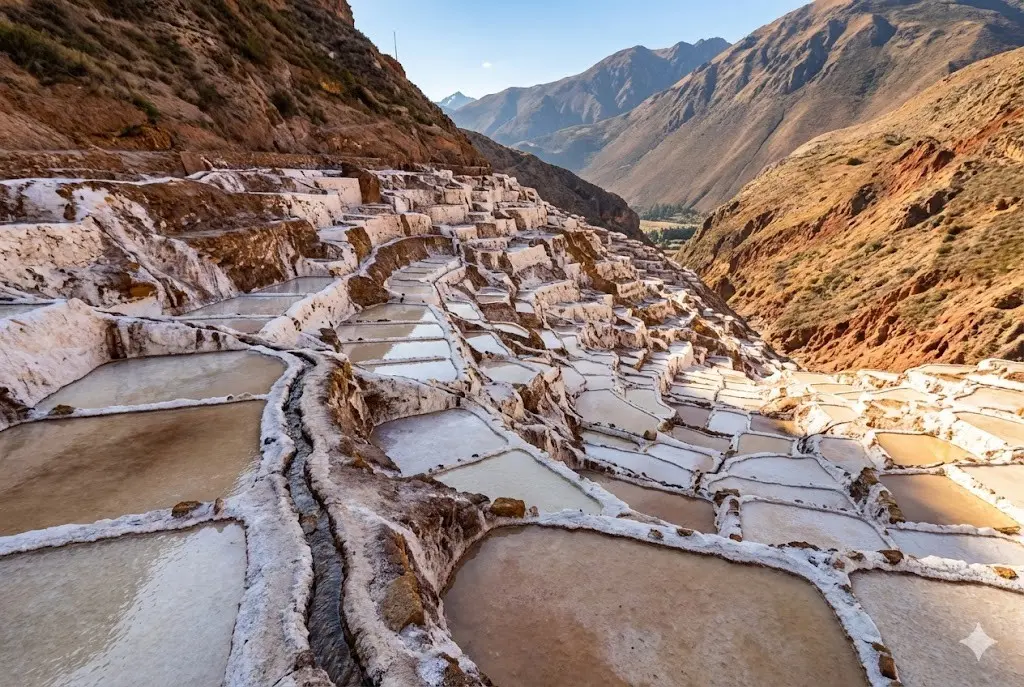 馬拉斯鹽田 純白階梯